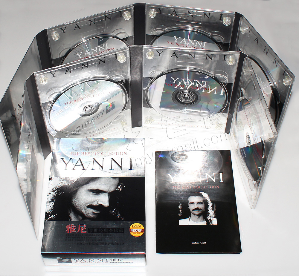 Yanni 雅尼专辑 经典全珍藏 5CD+雅典音乐会DVD 新世纪音乐碟片 - 图3