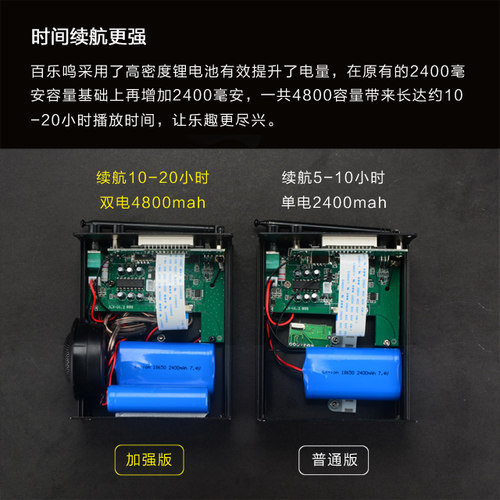 百乐鸣BM807大功率多功能扩音器广场专用教学蓝牙无线远程遥控器 - 图1