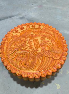 中秋定制仿真玻璃钢卡通雕塑