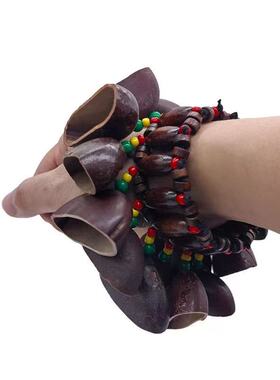 非洲鼓果壳手铃挂件多拉果 腕铃 果壳手铃