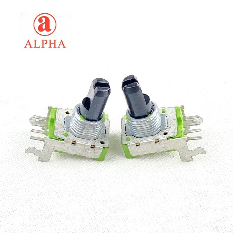 台湾ALPHA 12型A1M卧式4脚单联 吉他箱头功放音响调音电位器 - 图2