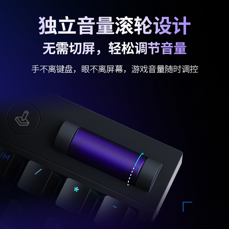 罗技G316电竞版8K客制化游戏键盘98配列定制化电竞有线游戏RGB - 图1