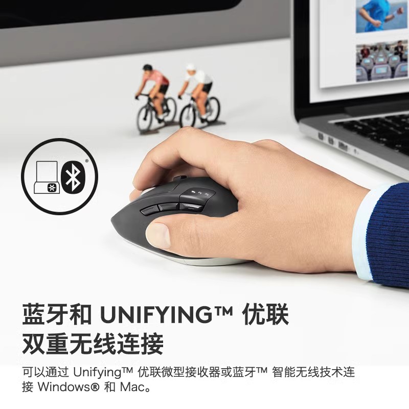 Logitech K868 Mechanical Keyboard Wireless Keyboard and Mouse Set M720 Bluetooth Mouse Esports Gaming Laptop