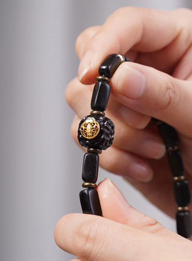 商海经五路财神民族风情侣款手链