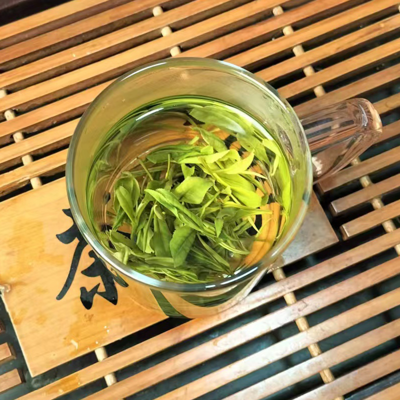 安吉特产珍稀白茶2025新茶春季浓香雨前口粮茶绿茶棋牌室茶叶散装 - 图2