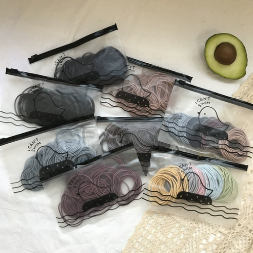 100 -й наряд жесткий!Простой твердый цвет маленький круг мелкий модель дикая веревка для волос резиновая полоса базовая модель веревка головки