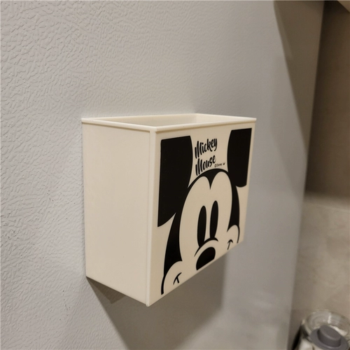 Мультяшная магнитная белая коробка для хранения