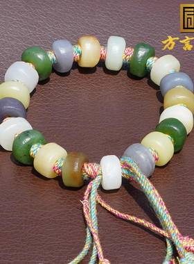 和田玉糖玉白玉碧玉烟紫手工编织