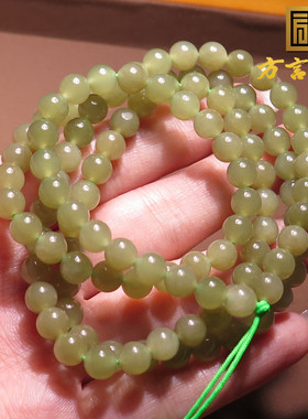 舒适的新疆且末青黄口带糖多圈串