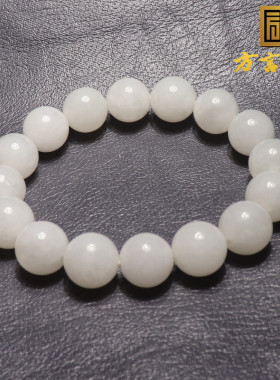 方言和田玉羊脂白玉男女款手串