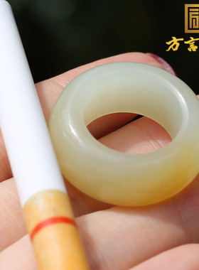 新疆细腻油润且末老糖料17mm扳指