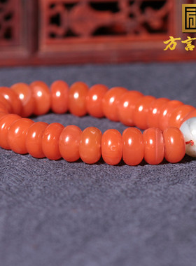 南红玛瑙算盘玉石手链新品