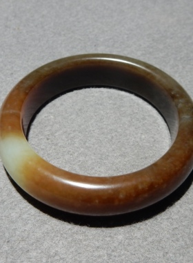 方言且末料红糖白玉高油手镯