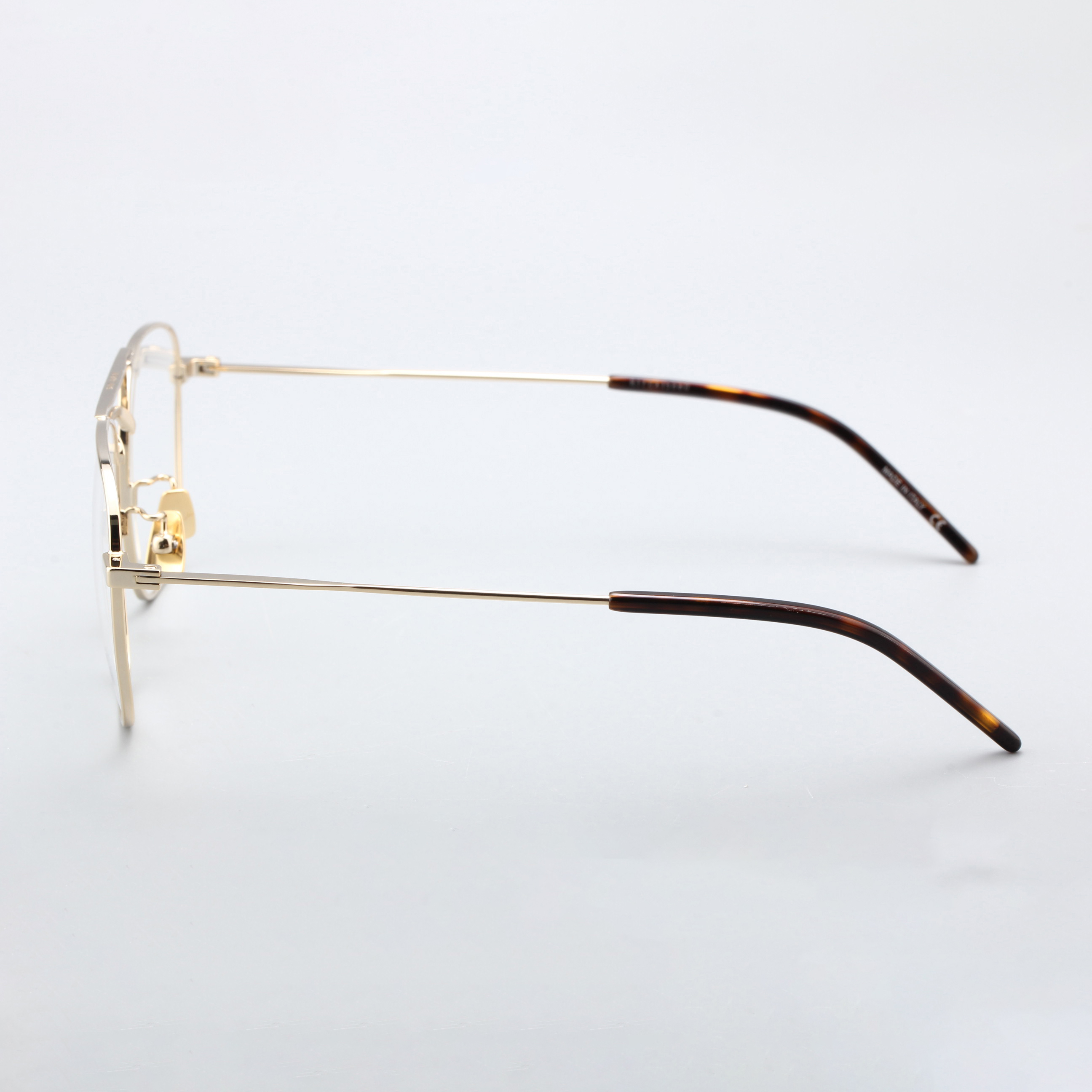 YSL圣罗兰眼镜框双梁飞行员男女近视镜架光学镜素颜百搭SL309OPT - 图0