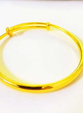 首饰手镯女自然法则24k久不掉色