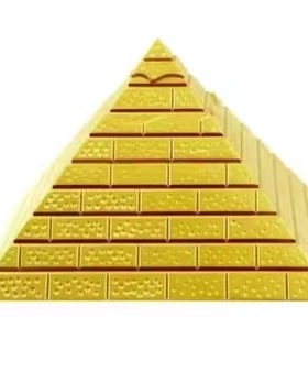福夫树脂其他实木底座金字塔