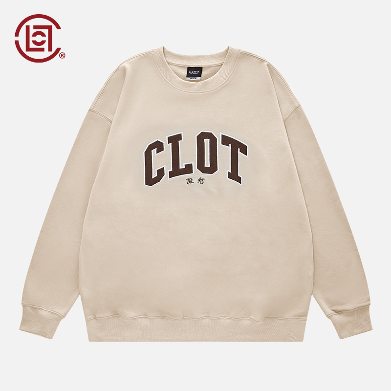 【CLOT】CLOTTEE by CLOT字母LOGO圆领卫衣陈冠希主理-图0