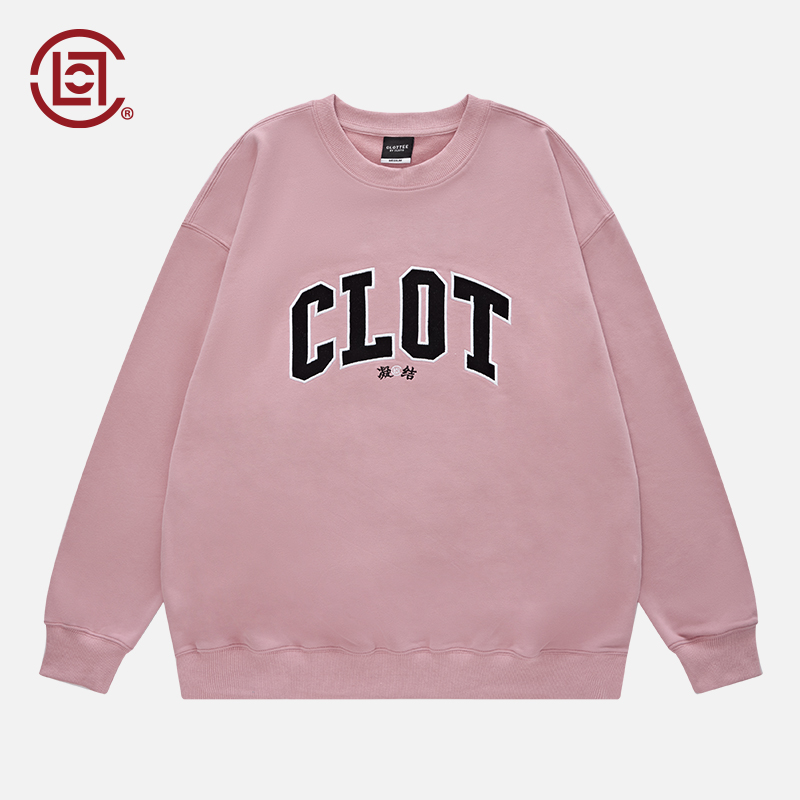 【CLOT】CLOTTEE by CLOT字母LOGO圆领卫衣陈冠希主理-图1