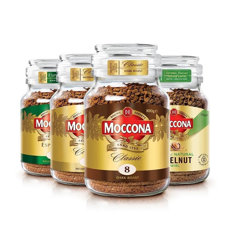 摩可纳moccona咖啡深度烘焙8号美式冻干速溶黑咖啡粉荷兰原装进口,淘宝优惠券,粉丝福利购,淘宝优惠卷