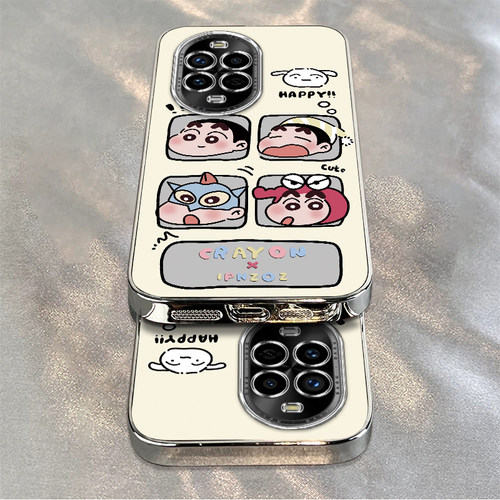 适用华为nova13pro手机壳12/11SE新款Nova10po四宫格小新Hinove9硅胶novo87防摔n0va6电镀nava5ipr0女4e3高级 - 图0