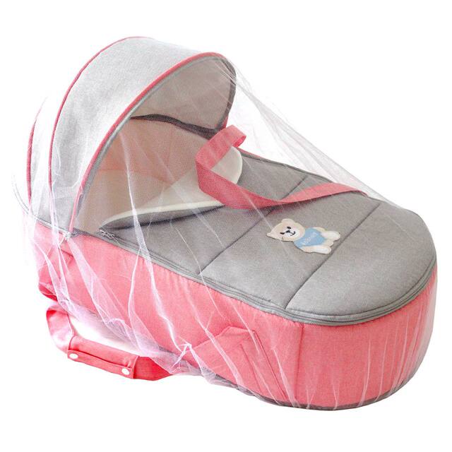 newborn baby basket carrier