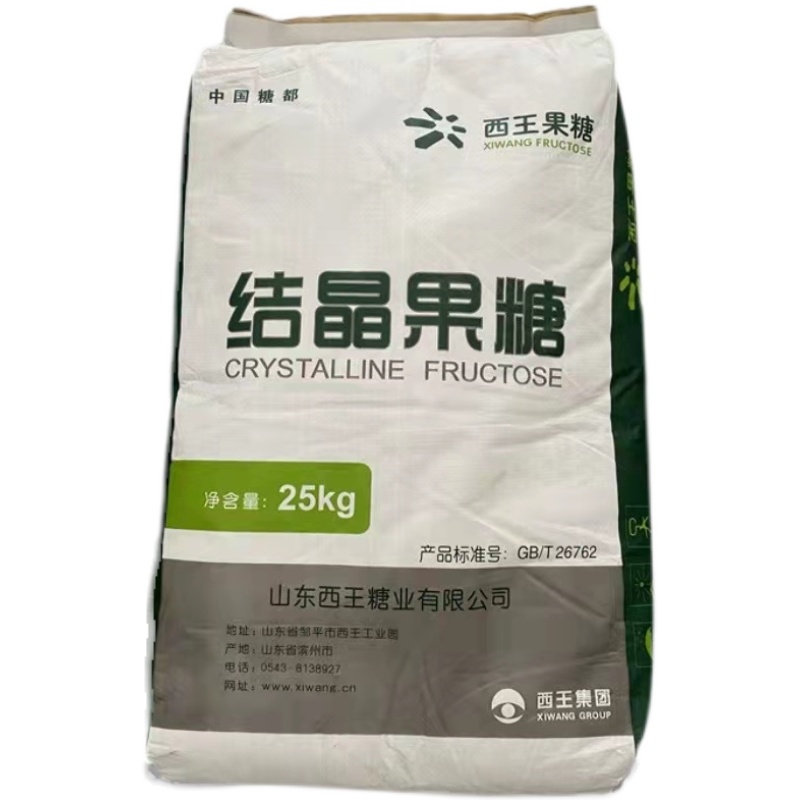 食品级西王结晶果糖 蔗糖替代品 烘焙 蛋糕 甜点用 甜味剂 25kg - 图0