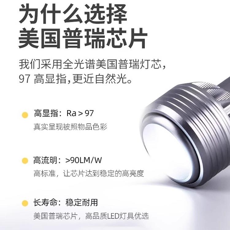 全光谱植物补光灯led射灯聚光灯泡e27螺口鱼缸爆藻花卉生长灯 - 图0