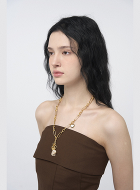 Blingkolio原创设计感款锁骨链