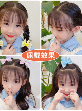 儿童蝴蝶结超仙夹子女宝宝发饰