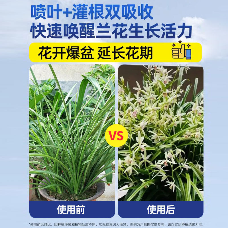 兰灵王兰花专用肥营养液花肥料多箭素蝴蝶兰君子兰花通用微生物菌,淘宝优惠券,粉丝福利购,淘宝优惠卷