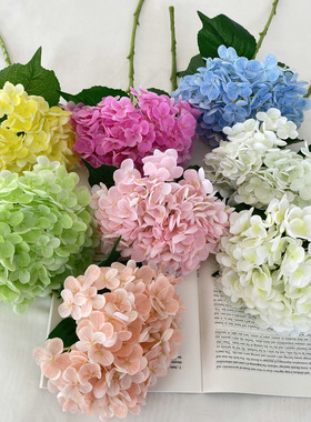 手感婉约176片绣球花家居软装摆件diy插花婚礼酒店布景假花