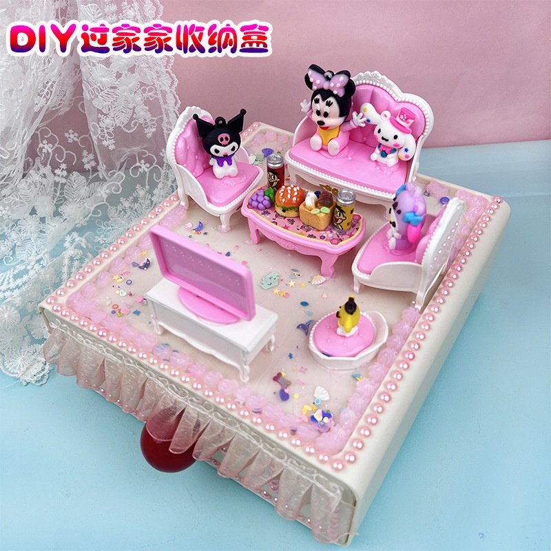 diy手工制作材料包过家家迷你家具礼盒套装女孩玩具生日礼物,淘宝优惠券,粉丝福利购,淘宝优惠卷