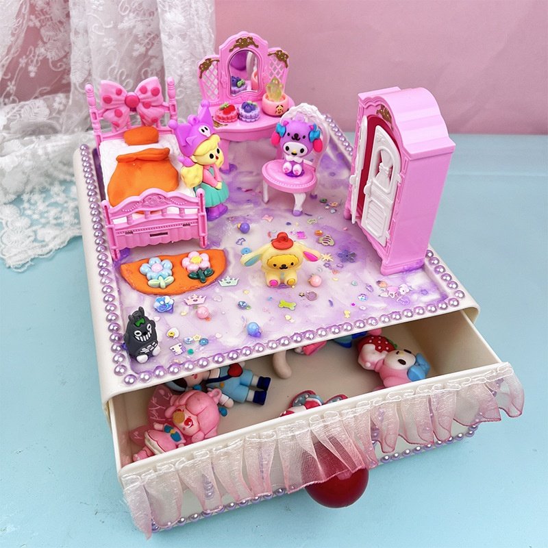 diy手工制作材料包过家家迷你家具礼盒套装女孩玩具生日礼物,淘宝优惠券,粉丝福利购,淘宝优惠卷