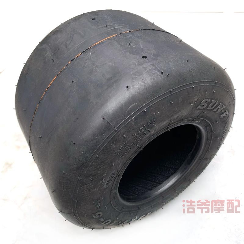 四轮卡丁车 10X4.50-5 11X7.10-5寸太阳风轮胎漂移三轮车滑胎 - 图1