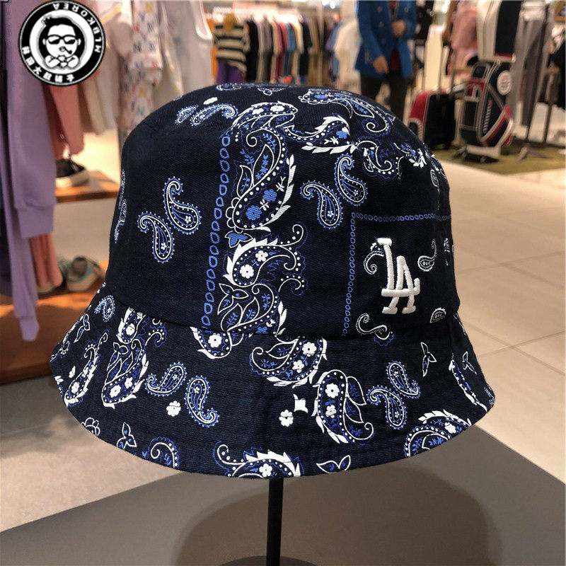 美国职业棒球大联盟 韩国mlb正品21夏新款腰果花渔夫帽男女同款la刺绣帽子遮阳盆帽ins 图片价格品牌报价 原仓数据