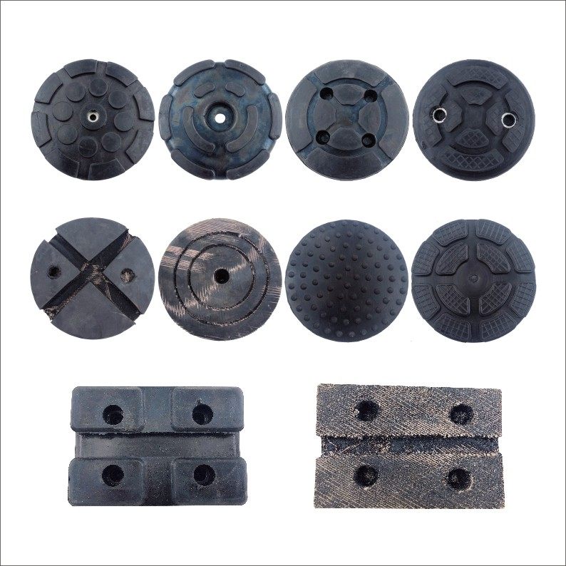 两柱举升机胶垫配件 汽车升降机圆橡胶垫举升机脚垫配件4个1套,淘宝优惠券,粉丝福利购,淘宝优惠卷