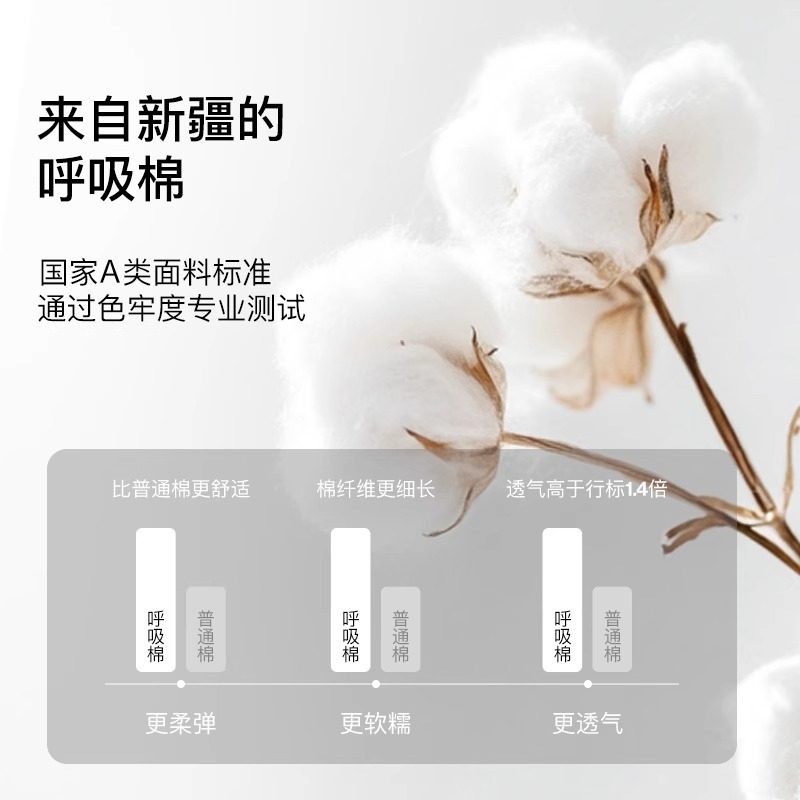 ubras纯棉内裤女100%棉加长抗菌裆夏季薄无痕中高腰三角少女短裤,淘宝优惠券,粉丝福利购,淘宝优惠卷