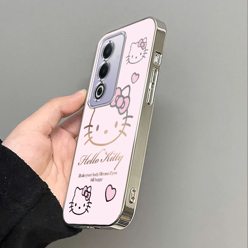 OPPOA3活力版手机壳OPPO新款A35G保护套OPA/OPPA可爱opp0pp0ppo电镀ppoa全包防摔a3男opopa女oopoa黑白kt猫 - 图3