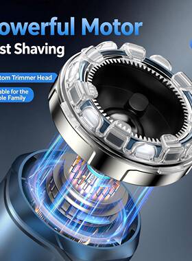 Buzz Cut Hair Trimmer,Full Body Washable,LED Display For Men