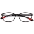 Mẫu nam siêu nhẹ kính TR90 kính gọng kính gọng kính full frame với kính cận thị học sinh đeo kính - Kính khung