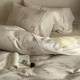 French medieval style all-cotton double-layer lace four-piece set