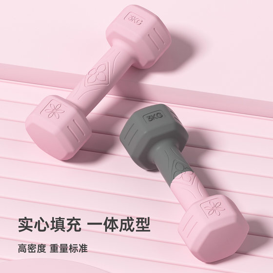 2kg pair of dumbbells for women's fitness home use