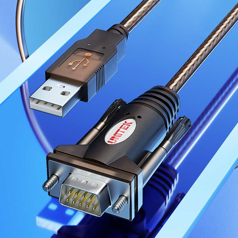 优越者串口线 Y-105  usb串口线 USB转rs232  USB转232串口线串口转USB232转485转换器串口延长线交叉串口线 - 图1