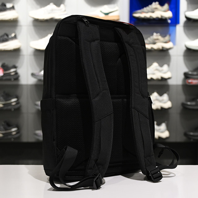 Li Ning ຜູ້ຊາຍແລະແມ່ຍິງແບບດຽວກັນ backpack backpack ຖົງໂຮງຮຽນ