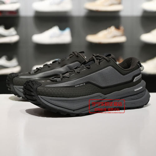 李宁CF溯行川2025冬季新款男子轻量高回弹户外防水徒步鞋AHTV047 - 图1