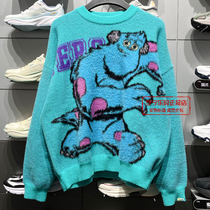 Li Ning X monster university joint male and female knitted sweater 2023 autumn winter new pint of sweater AMBT141