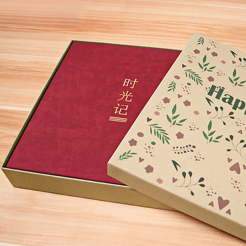 diy自粘贴式覆膜家庭手工相册本 佰美年华相册/相簿
