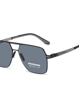 洛维亚防紫外线蛤蟆镜商务男士