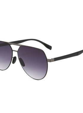 2025新款非偏光墨镜男开车眼镜防紫外线太阳镜不偏光飞行员蛤蟆镜