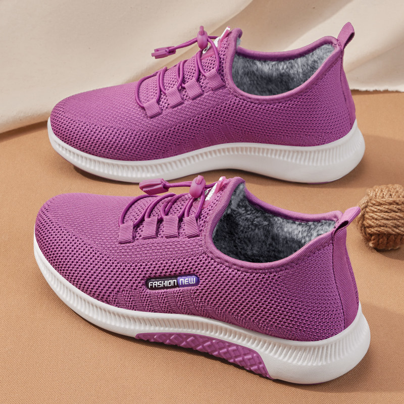 老北京布鞋女新款棉鞋冬保暖加绒防滑老人2025秋中老年运动妈妈鞋,淘宝优惠券,粉丝福利购,淘宝优惠卷